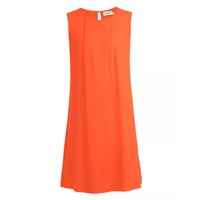 JENNIE WIDE DRESS FLAME ORANGE