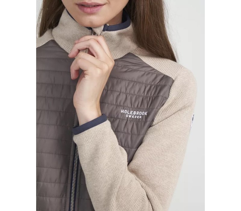 Mimmi Fullzip WP Khaki Mole