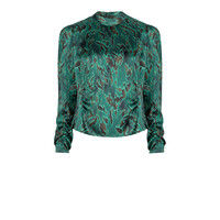 Endora printed turtle top