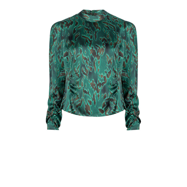 Endora printed turtle top