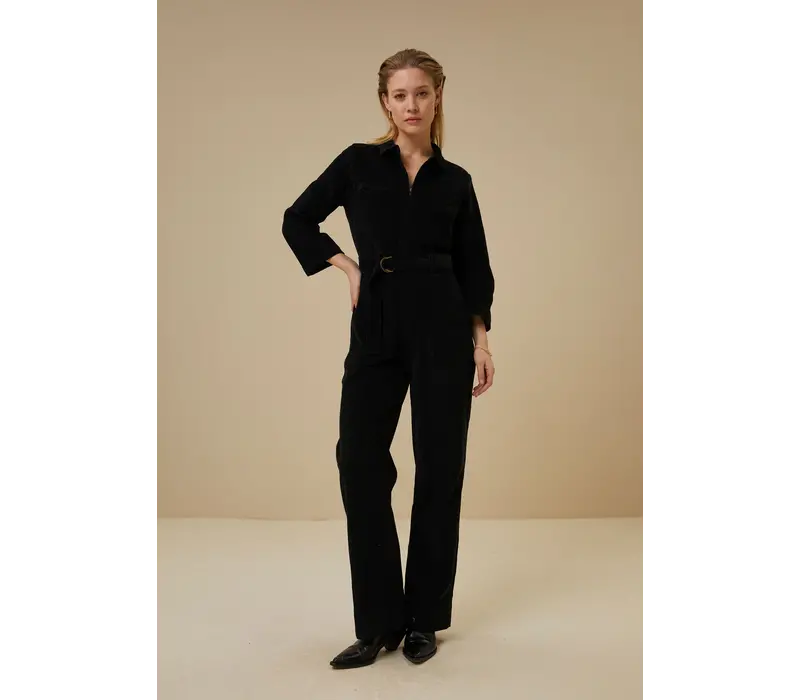 Louise Cord Suit Black