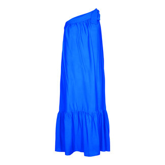 Callum Asymetrical Dress New Blue