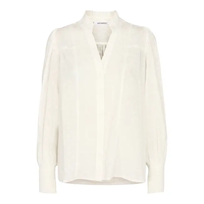 Finley Frill Shirt White
