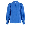 Co’Couture Finley Frill Shirt New Blue