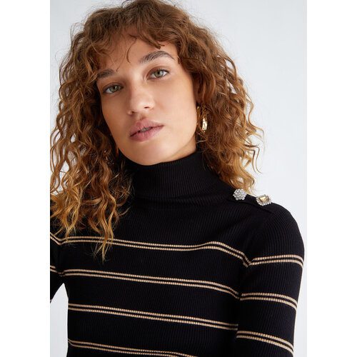  Liu Jo SWEATER NERO/SAHARA 