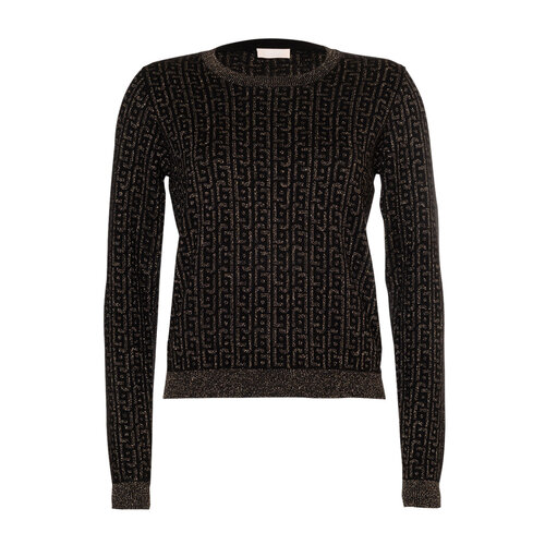  Liu Jo SWEATER NERO/DARK GOLD 