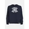 PENN&INK Sweater print navy white