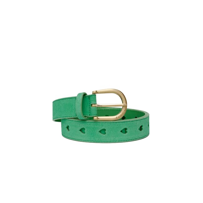 Fabienne Chapot Cut It Out Heart Belt Green Apple