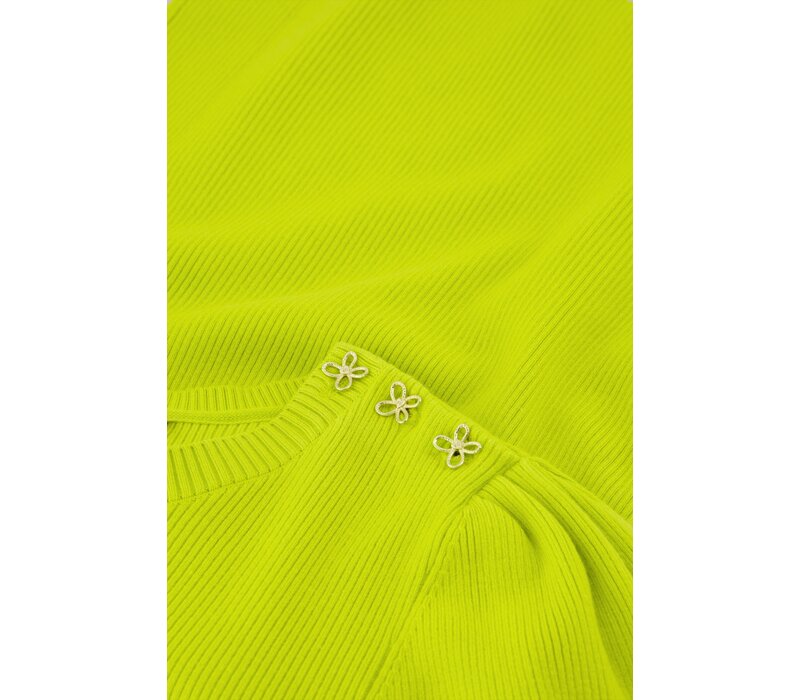 Lillian SS Pullover Lovely Lime