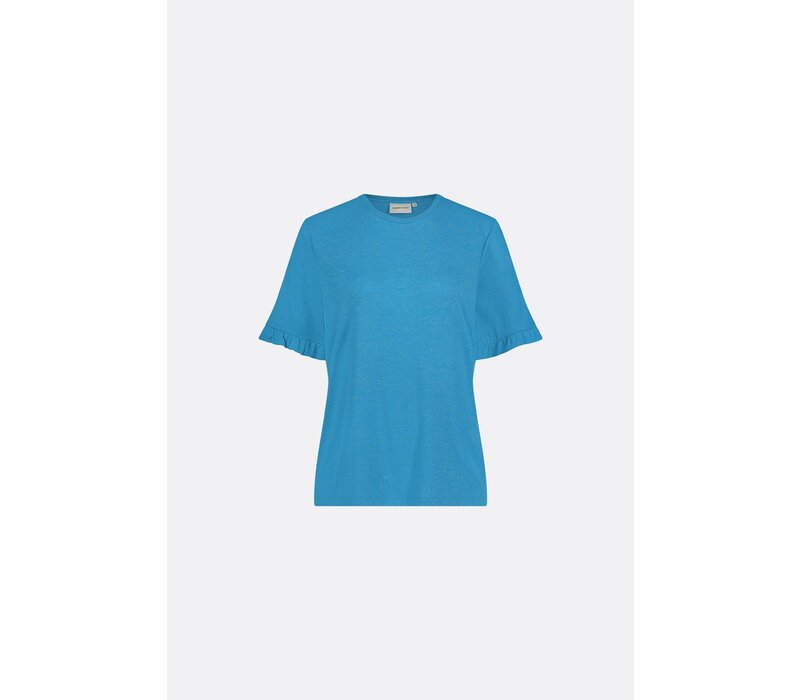 Glitter T-shirt Azure Blue