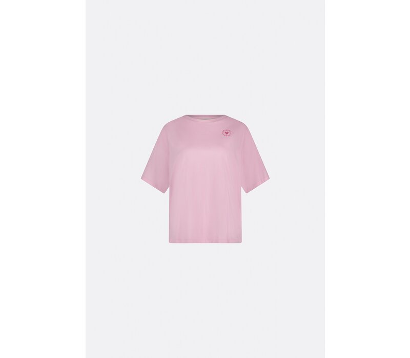 Fay Poem Pink T-shirt Pink Rose