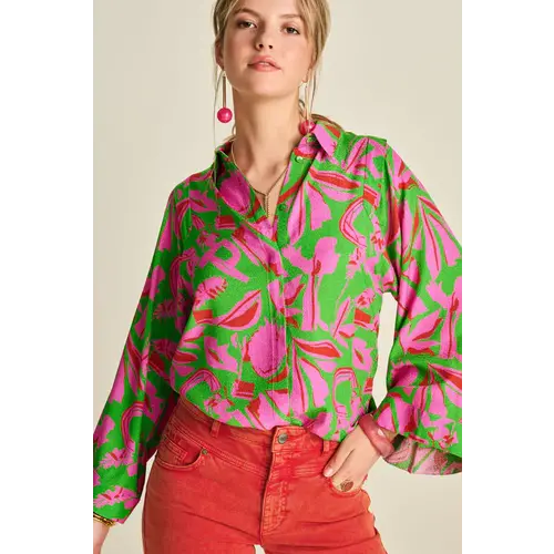  POM BLOUSE - Afrique Multi colour 