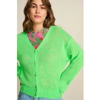 CARDIGAN - Neon Green Green