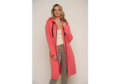 Rino & Pelle Double breasted coat Coral