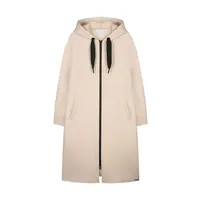 Long hooded coat Birch