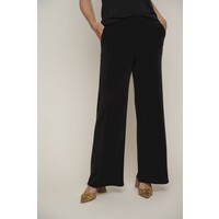 Flared leg trousers Black