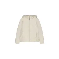 Padded mix material jacket Birch