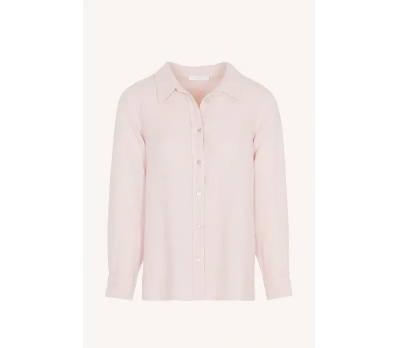 irene linen ls blouse cipria pink