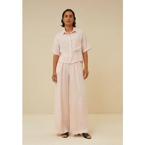  By-Bar eli linen pant cipria pink 