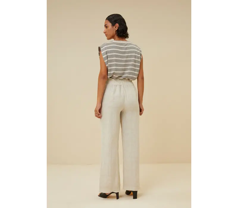 robyn linen pant chalk