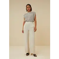 robyn linen pant chalk