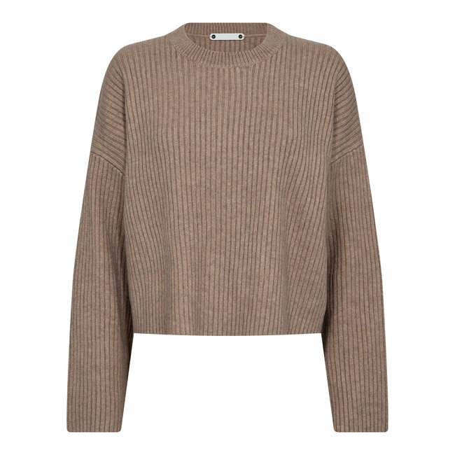 RowCC Crop Knit Champagne