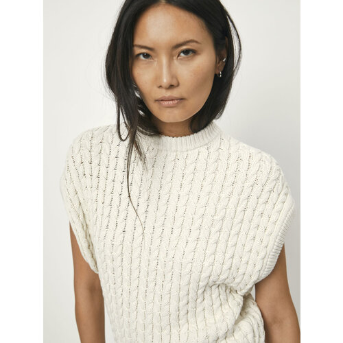  Dante6 Cobra Cable Knit Top Butter Cream 