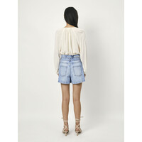 Slater Denim Shorts Bleached Denim