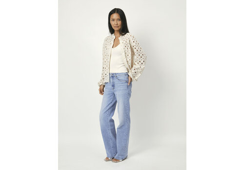 Dante6 Afira Sculped Lace Jacket Butter Cream