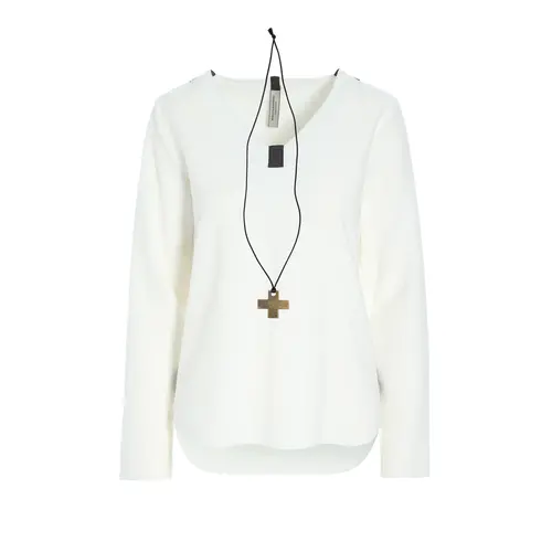  Henriette Steffensen BLOUSE X NECKLACE OFF WHITE 802 