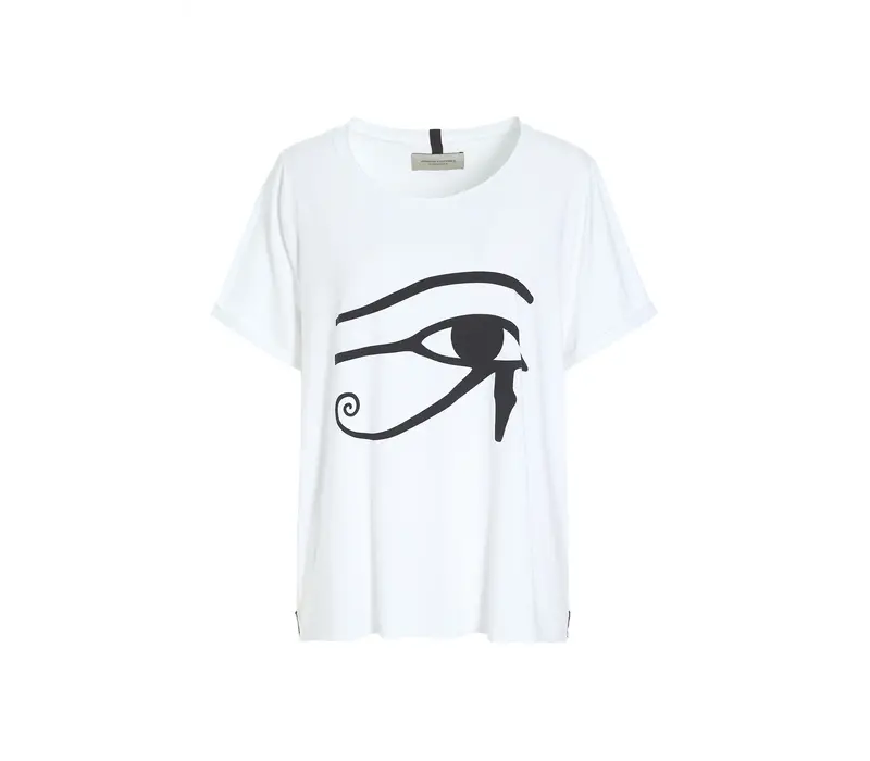 TEE EYE PRINT WHITE 816