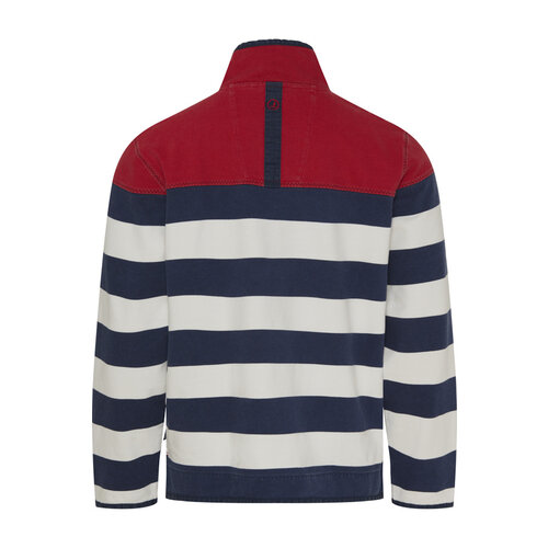  Sea Ranch Ejvind Half Zip Sweat 4177 SR Red/Pearl/SR Navy 