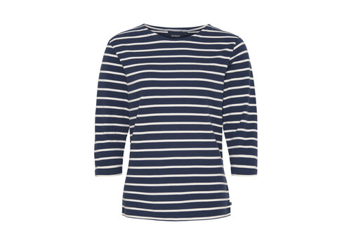 Sea Ranch Cannes 3/4 sleeve Tee 4017 SR Navy/Ecru