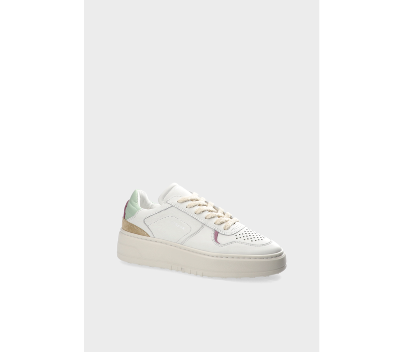 CPH76 leather mix white/mint