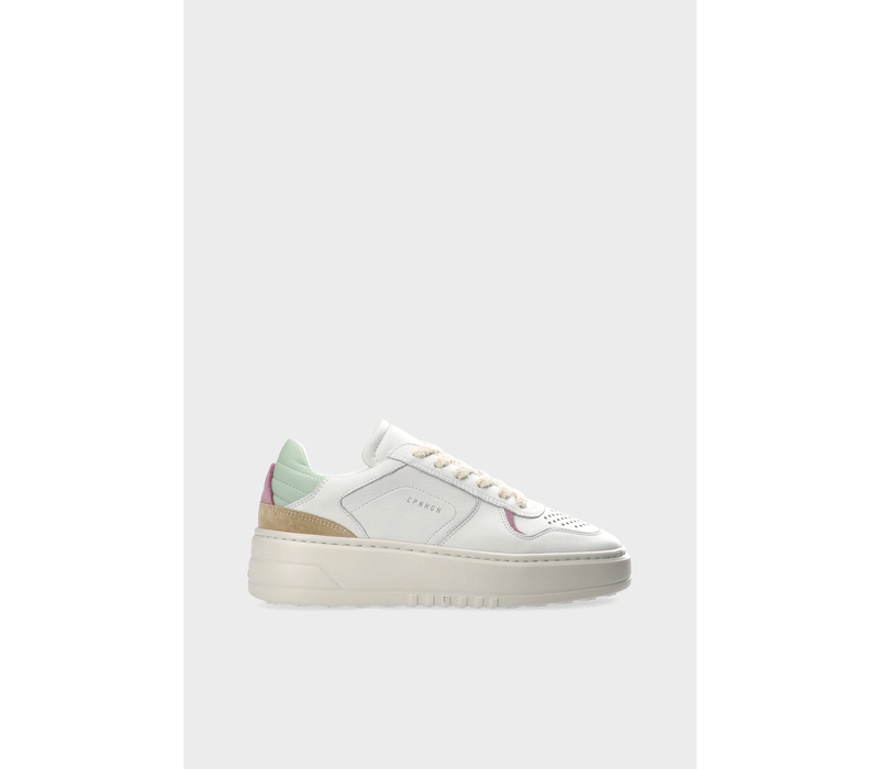 CPH76 leather mix white/mint