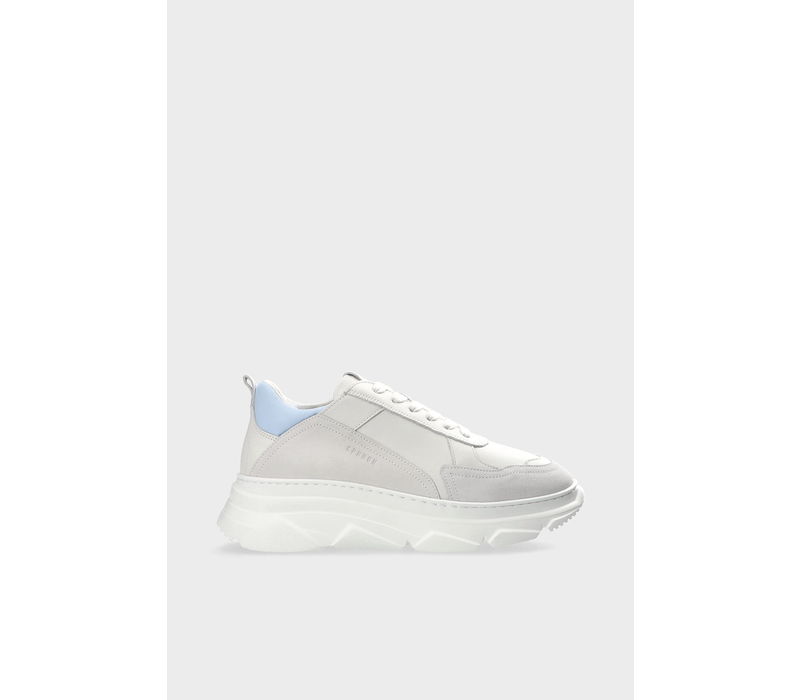 CPH40 leather mix off white/light blue