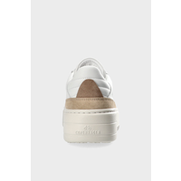 CPH75 leather mix white/nut