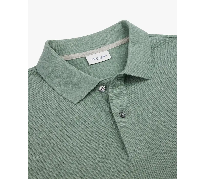 POLO SHORT SLEEVE COLD GREEN