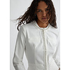 Liu Jo DRILL STRETCH JACKET  BIANCO LANA