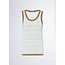 CREPE FANCY LADY TOP  BCO LANA/CAMEL