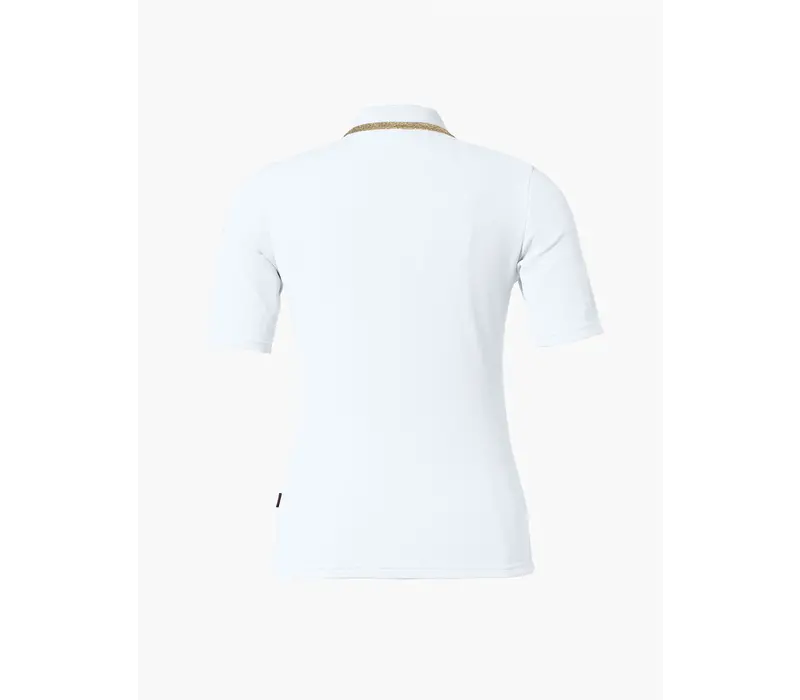 CASSIA short sleeve top White Sand