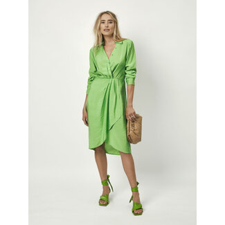 Suka Midi Dress Green Flare
