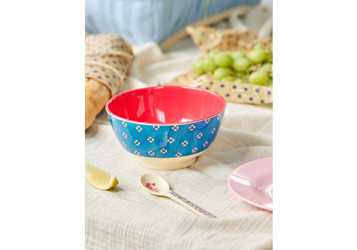 Rice Melamine Bowl with Lifeline Print - Medium - 700 ml