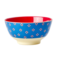 Melamine Bowl with Lifeline Print - Medium - 700 ml