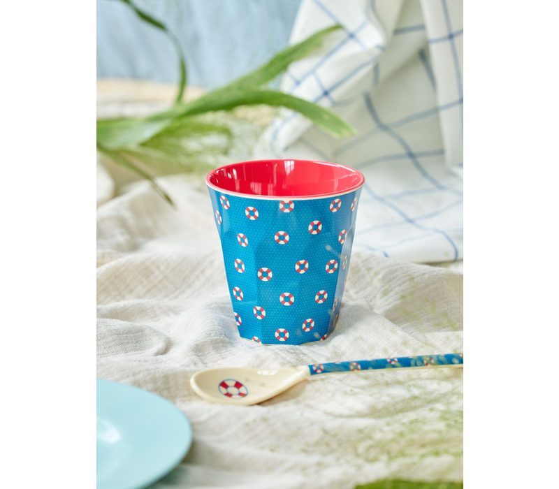 Melamine Cup with Lifeline Print- Medium - 250 ml