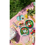 Rice Melamine Rectangular Plate with Good Luck Print