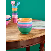 Melamine Soup Bowl in 6 Asst. Colors - 6 Pack - 400 ml