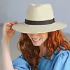 House of Ord Braided Fedora - Natural