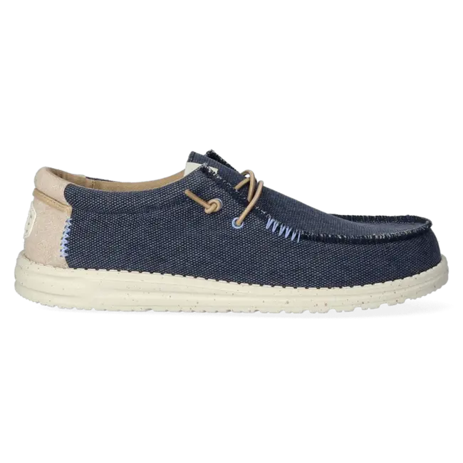 HEYDUDE Wally Coastline Jute Navy