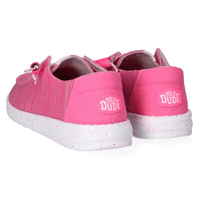 HEYDUDE Wally Sport Mash Bright Pink
